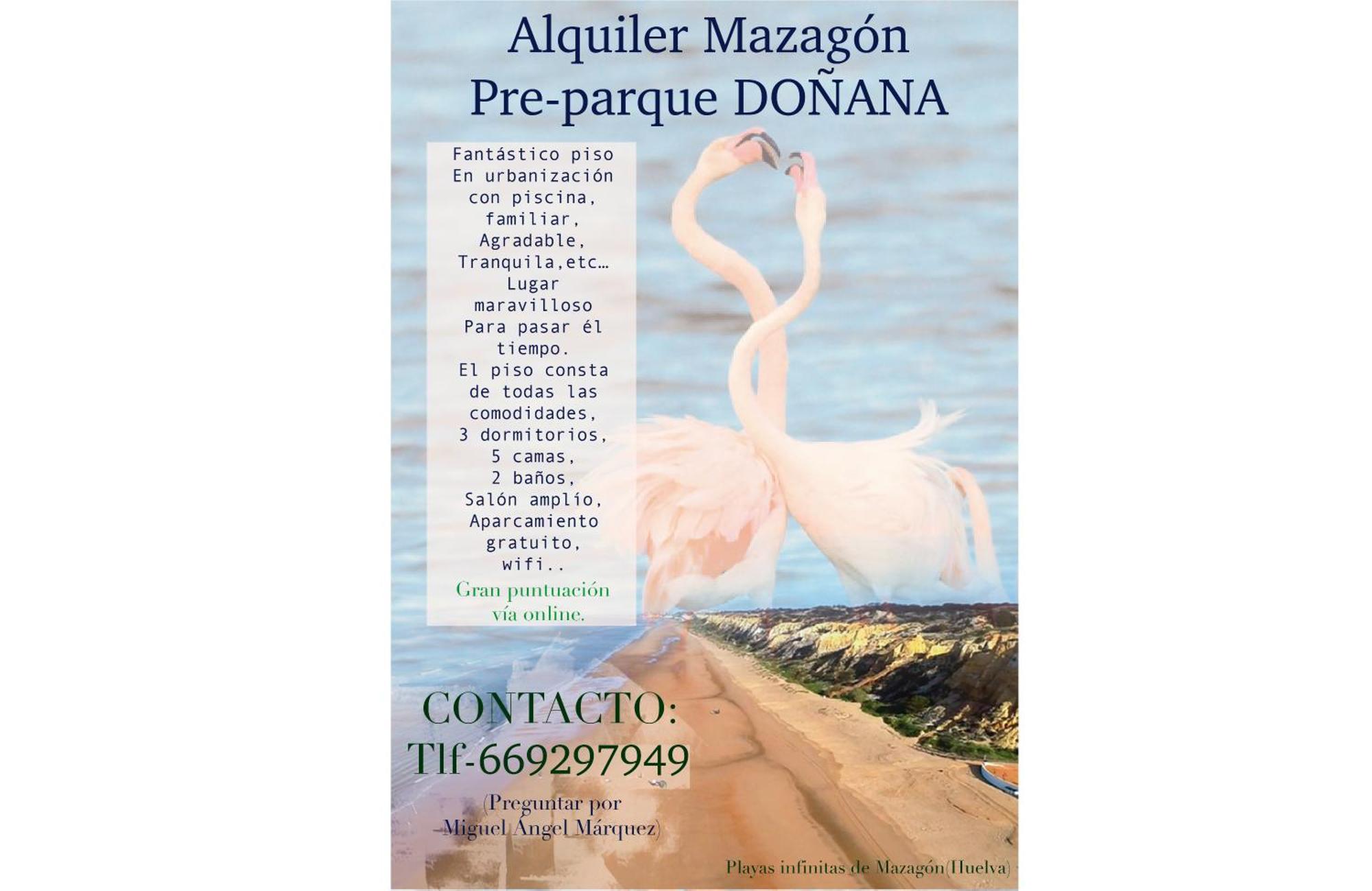 Alquiler Mazagon Pre-Parque Donana公寓 外观 照片